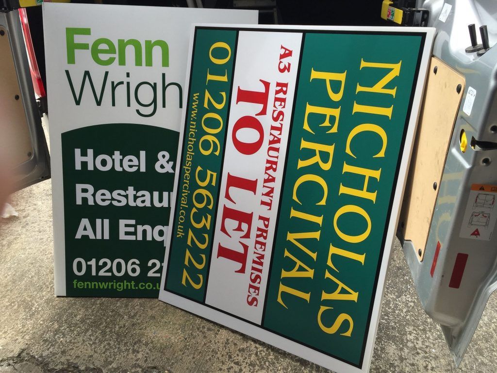 Estate Agency Signage - Colchester, Chelmsford & Braintree
